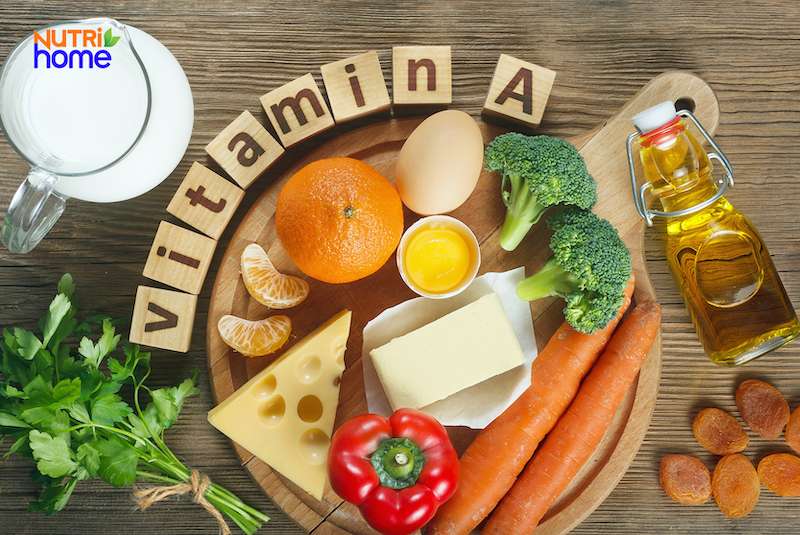 Thực phẩm giàu vitamin a cho trẻ