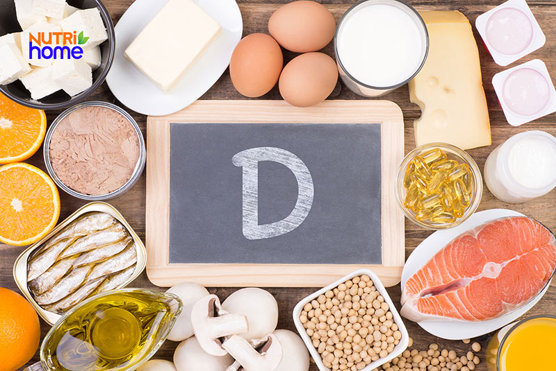 Các nguồn cung cấp vitamin D bao gồm cá, đặc biệt là cá hồi, cá thu…, sữa, ngũ cốc và nước cam