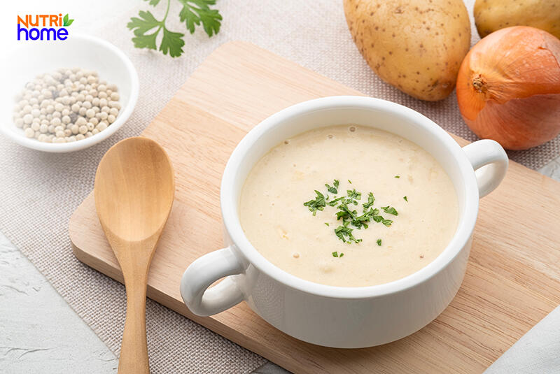 Súp khoai tây sữa - món ăn cho trẻ biếng ăn