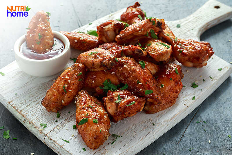 Gà nướng - món ngon cho bé lười ăn