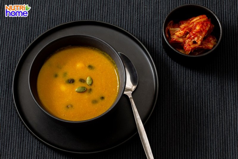 Súp đậu bí đỏ