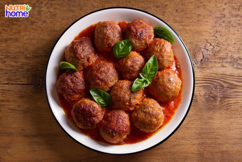 Thịt gà viên rau củ - món ngon cho bé lười ăn