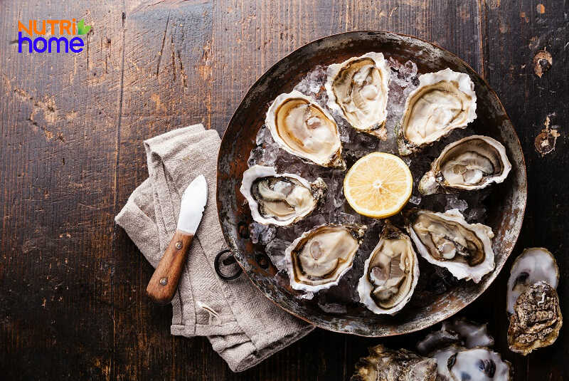 Nhấn vào ảnh để phóng to thực phẩm cho trẻ biếng ăn, hàu