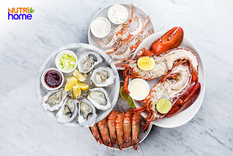 Nhấn vào ảnh để phóng to thực phẩm giúp trẻ ăn ngon, hải sản