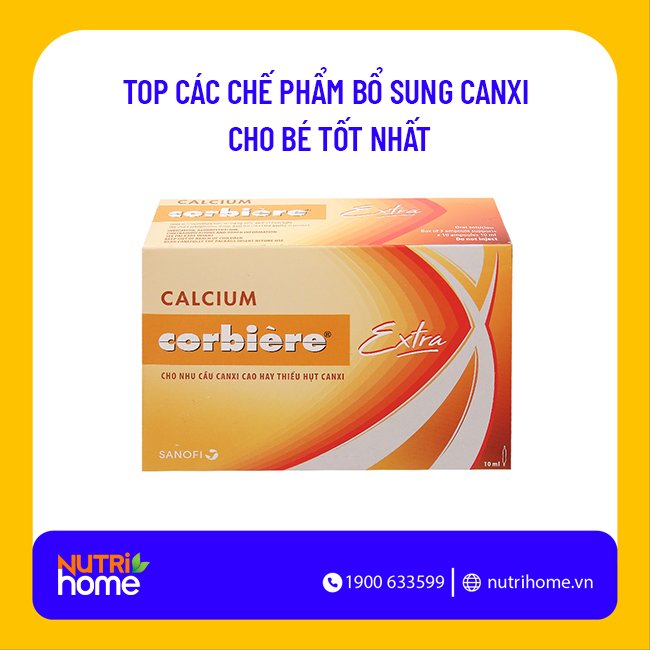 Thuốc Calcium Corbiere Extra Sanofi