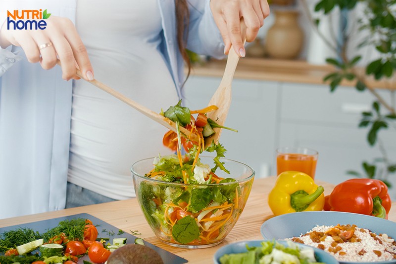 Thực đơn cho mẹ bầu tháng thứ 9 thai kỳ