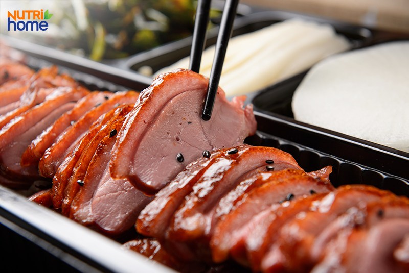 thực phẩm chứa nhiều purin, thịt vịt