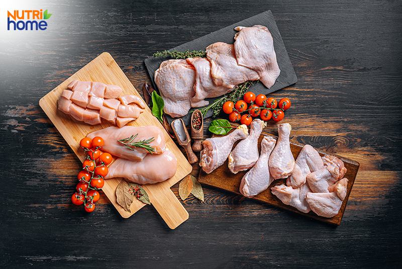 ăn gì trị mất ngủ, thịt gà