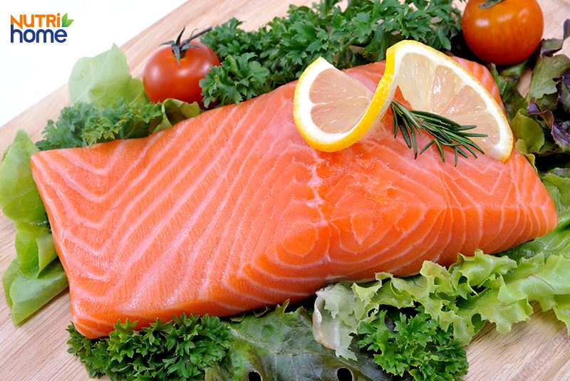 thực phẩm chữa mất ngủ, cá hồi