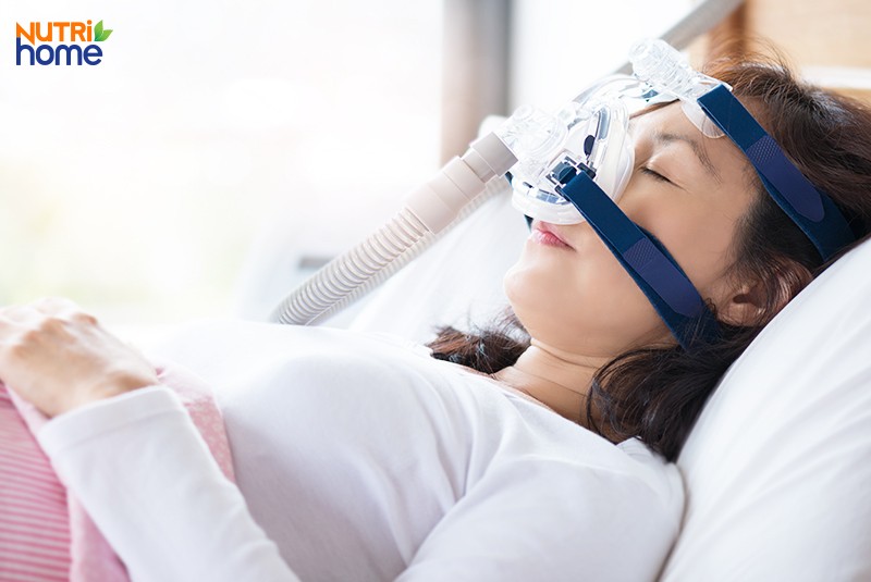 cách chữa rối loạn giấc ngủ khác, Thở bằng máy áp lực dương (CPAP)