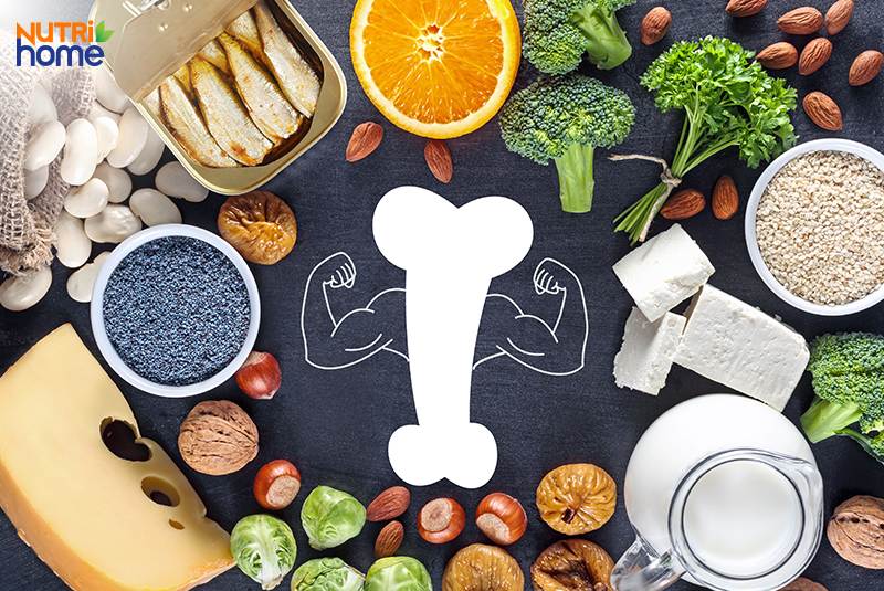 mất ngủ ăn gì, thực phẩm giàu canxi