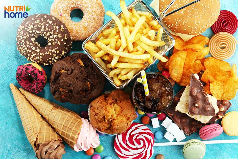 bị mất ngủ không nên ăn gì, thực phẩm nhiều đường