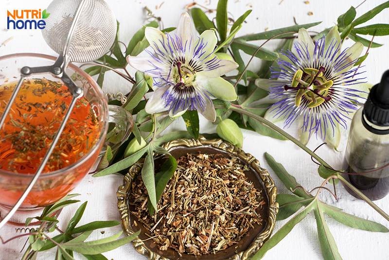 mất ngủ nên uống gì, trà hoa lạc tiên