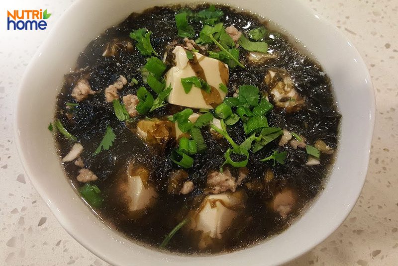 đồ ăn chữa mất ngủ, canh rong biển