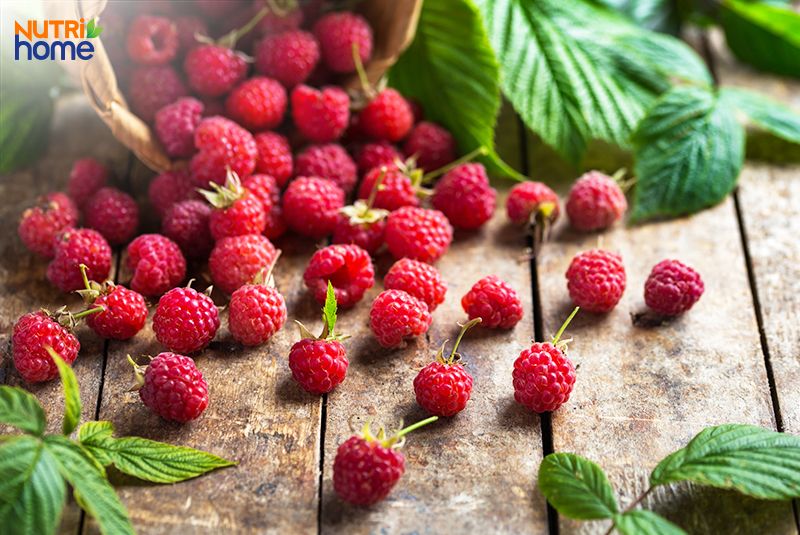 hoa quả cho người tiểu đường, quả mâm xôi