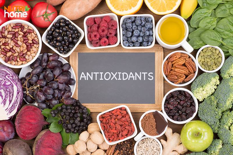 dưỡng chất và vitamin tăng cường trí nhớ, chất chống oxy hôa