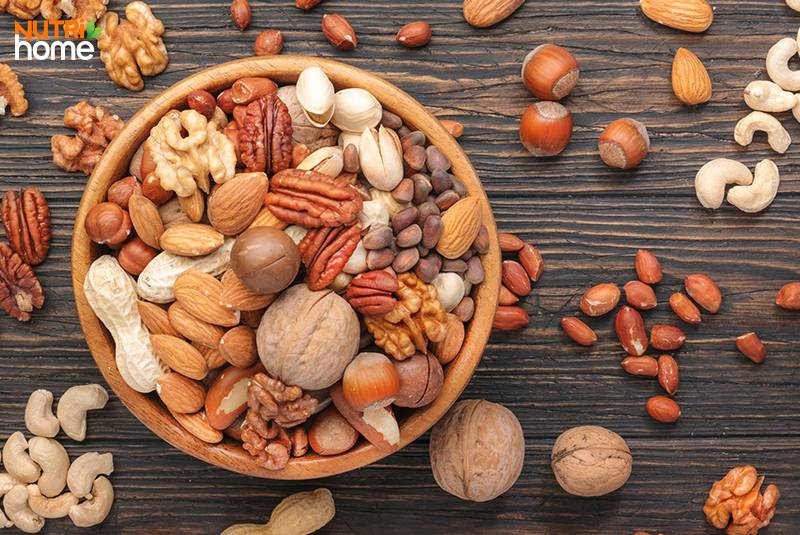 thức ăn tốt cho gan, các loại hạt