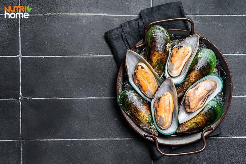 omega 3 có nhiều trong thực phẩm nào, vẹm xanh