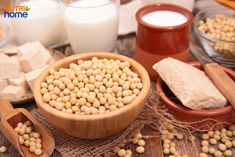 mỡ trong máu nên ăn gì, đậu nành