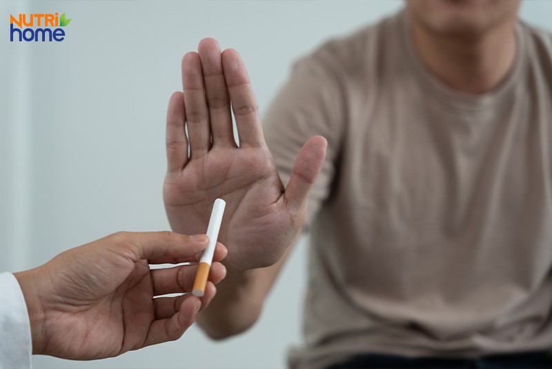 Bỏ thuốc lá giúp hạ mỡ máu