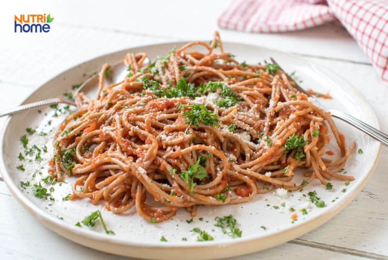 Mì ống nguyên hạt thay thế mì tôm cho người bệnh tiểu đường