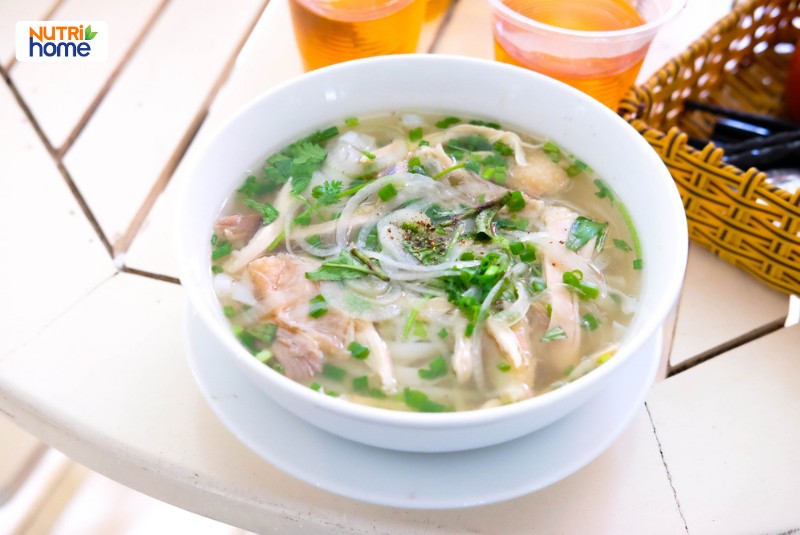 Phở gà cho người bệnh tiểu đường