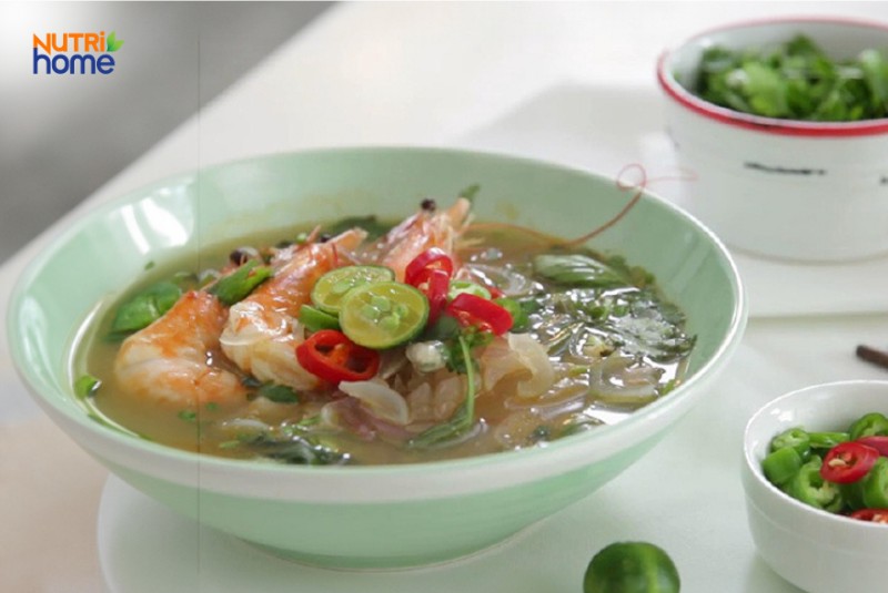 Miến hải sản cho người tiểu đường