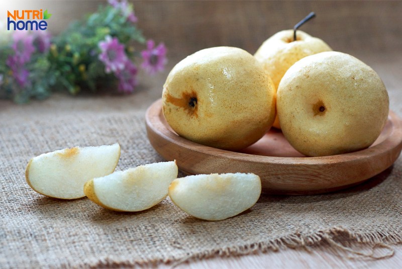 Lê thay thế củ đậu cho người bệnh tiểu đường