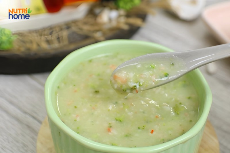 Súp tôm bông cải xanh cho người bệnh tiểu đường