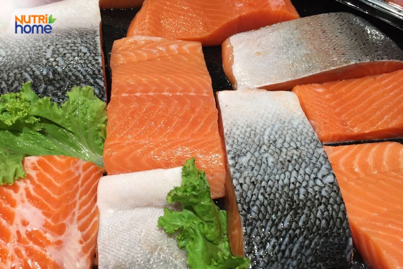 Cá hồi thay thế trứng vịt lộn cho người bệnh tiểu đường