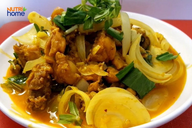 Thịt thỏ xào lăn cho bà bầu