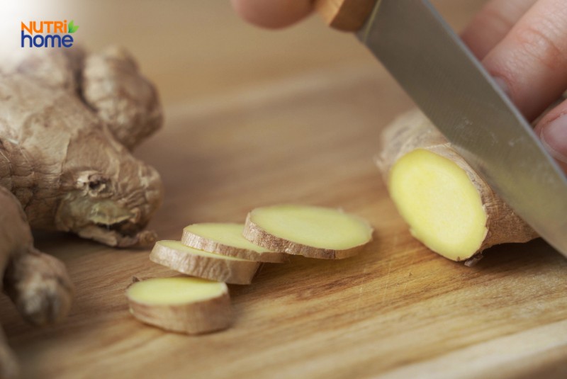 ăn gì để tiêu hoá tốt, gừng