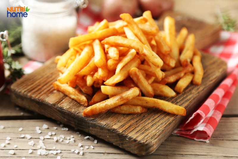 khoai tây chiên không tốt cho hệ tiêu hóa
