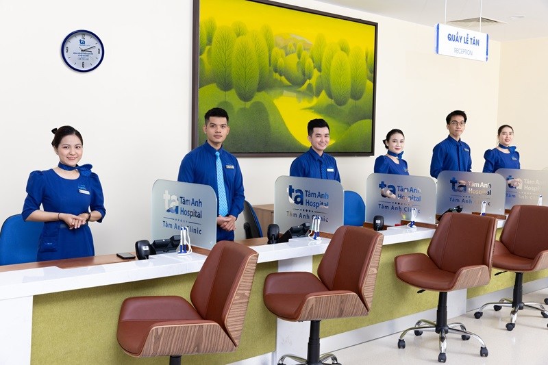 Khu VIP phòng khám Đa khoa Tâm Anh Quận 7