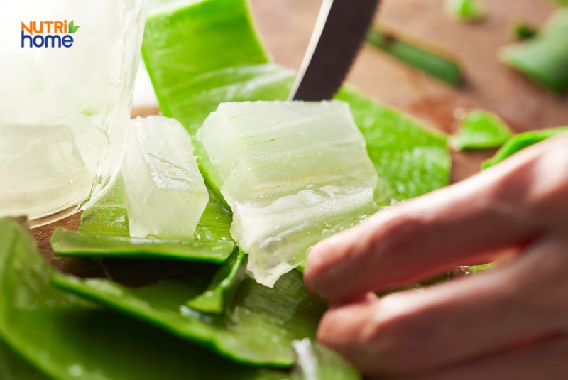người bị viêm loét dạ dày nên ăn gì, nha đam