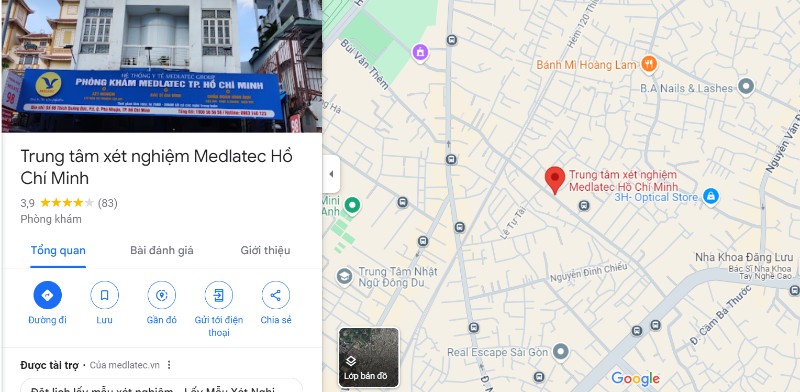 Phòng khám đa khoa Medlatec