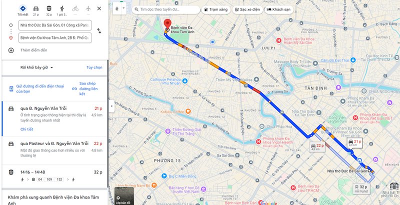 Địa chỉ khám chữa bệnh uy tín gần quận 1, Bệnh viện Đa khoa Tâm Anh