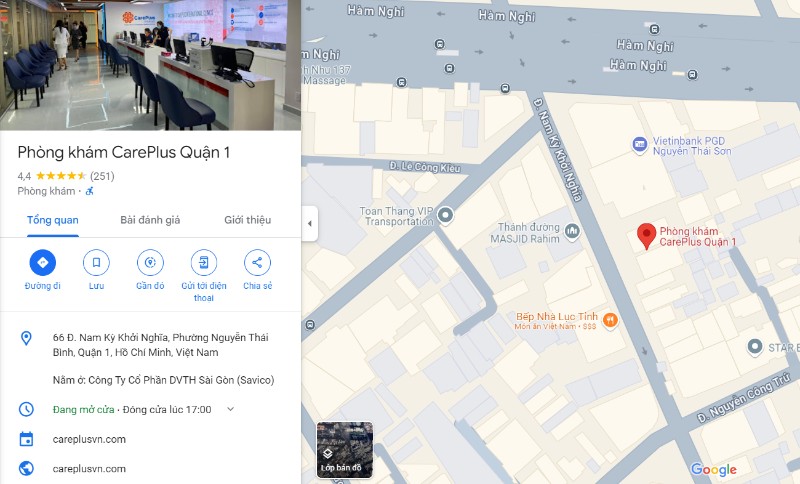 Phòng khám đa khoa Quốc tế CarePlus