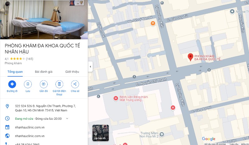 Phòng khám đa khoa Quốc tế Nhân Hậu