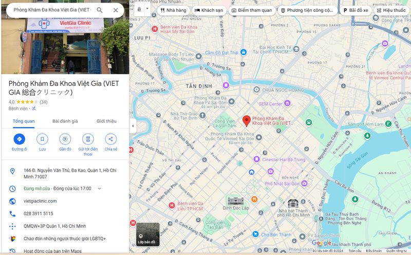 Phòng khám Đa khoa Việt Gia