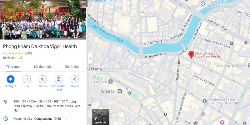 Phòng khám đa khoa Vigor Health