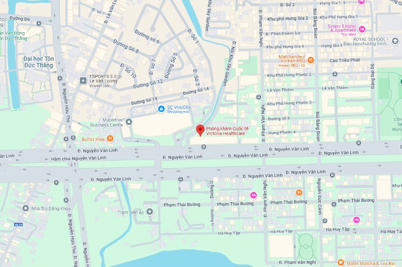 Phòng khám Quốc tế Victoria Healthcare Nguyễn Văn Linh