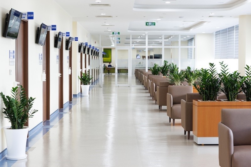 Sảnh chờ Phòng khám Đa khoa Tâm Anh Quận 7