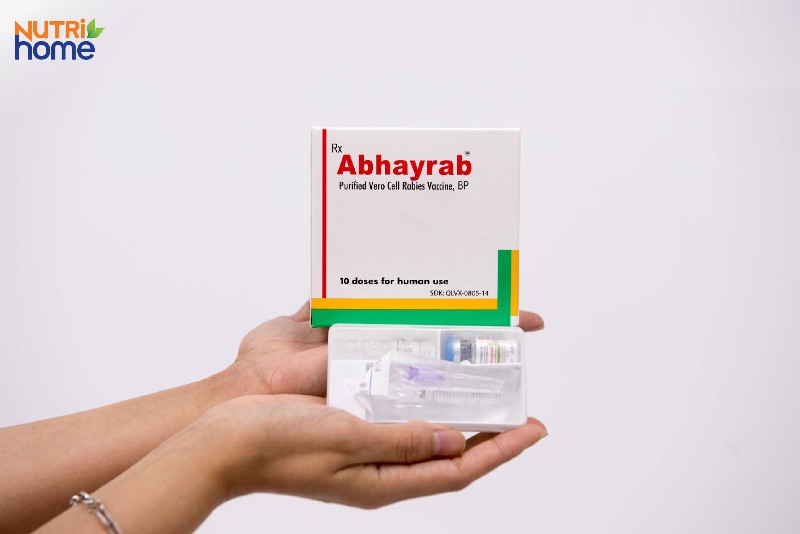 Vắc xin ABHAYRAB 0.5ml (Ấn Độ) phòng bệnh dại