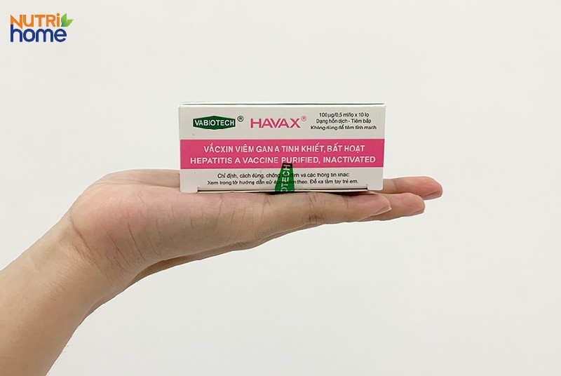 Vắc xin HAVAX 0.5ML (Việt Nam) phòng bệnh viêm gan A