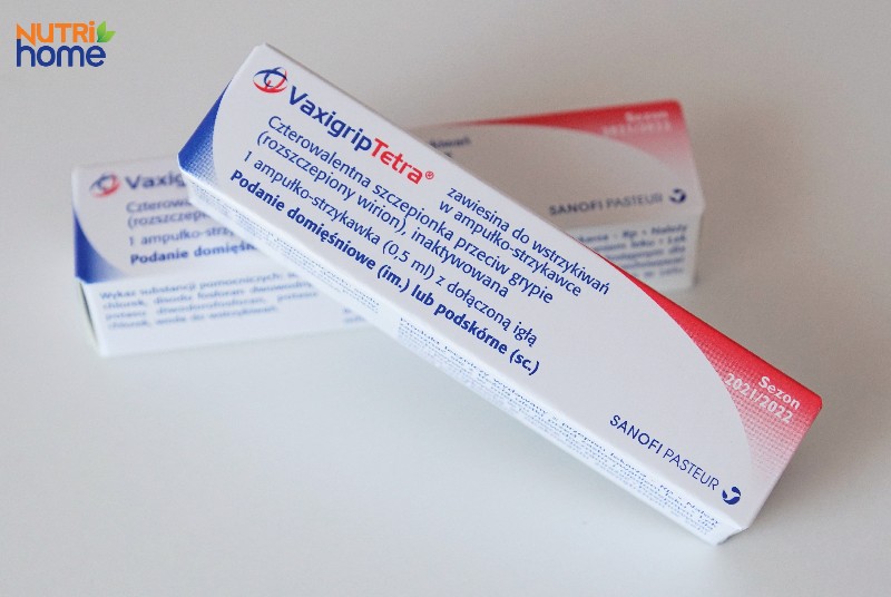 Vắc xin Tứ giá Vaxigrip Tetra (Pháp) phòng bệnh Cúm mùa