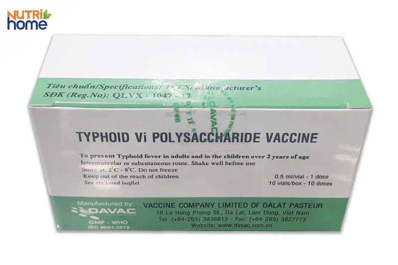 Vắc xin TYPHOID VI (Việt Nam) phòng bệnh thương hàn
