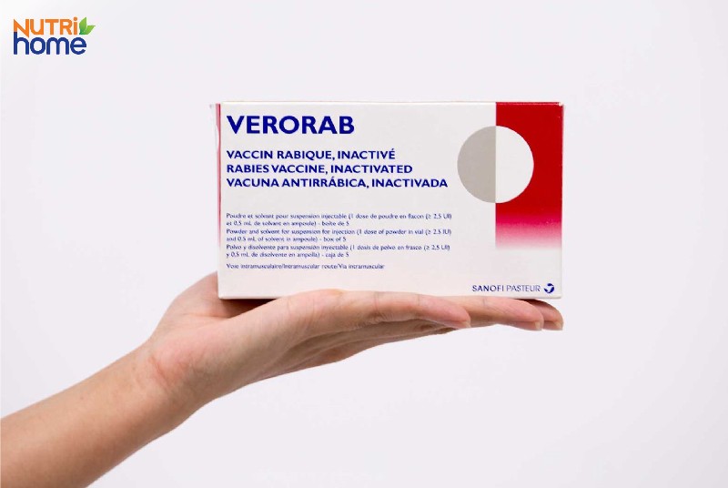 Vắc xin VERORAB 0.5ml (Pháp) phòng bệnh dại