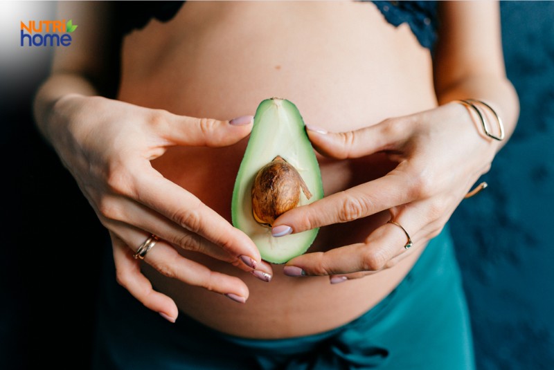 ăn gì để con tăng cân nhanh 3 tháng cuối, bơ