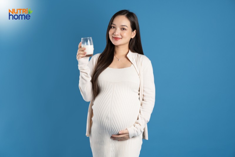 ăn gì vào con không vào mẹ 3 tháng cuối, các sản phẩm từ sữa